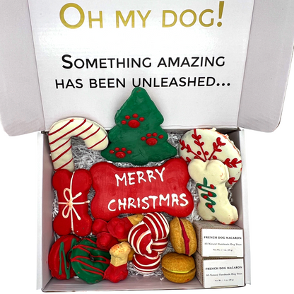 Christmas Dog Treats Gift Box