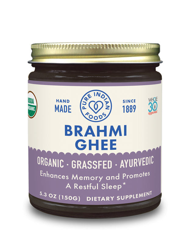 Brahmi Ghee 5.3 oz, Certified Organic