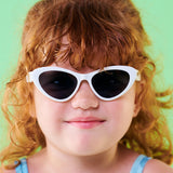 Wicked White Cat-Eye