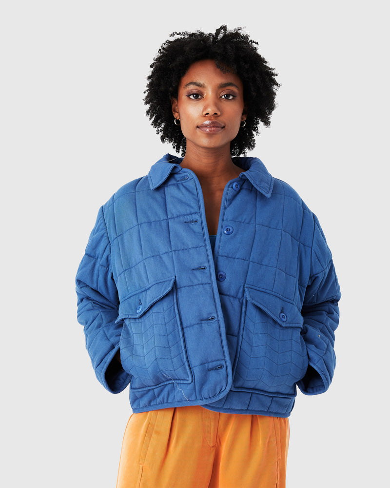 Organic Cotton Puffer Jacket by United By Blue