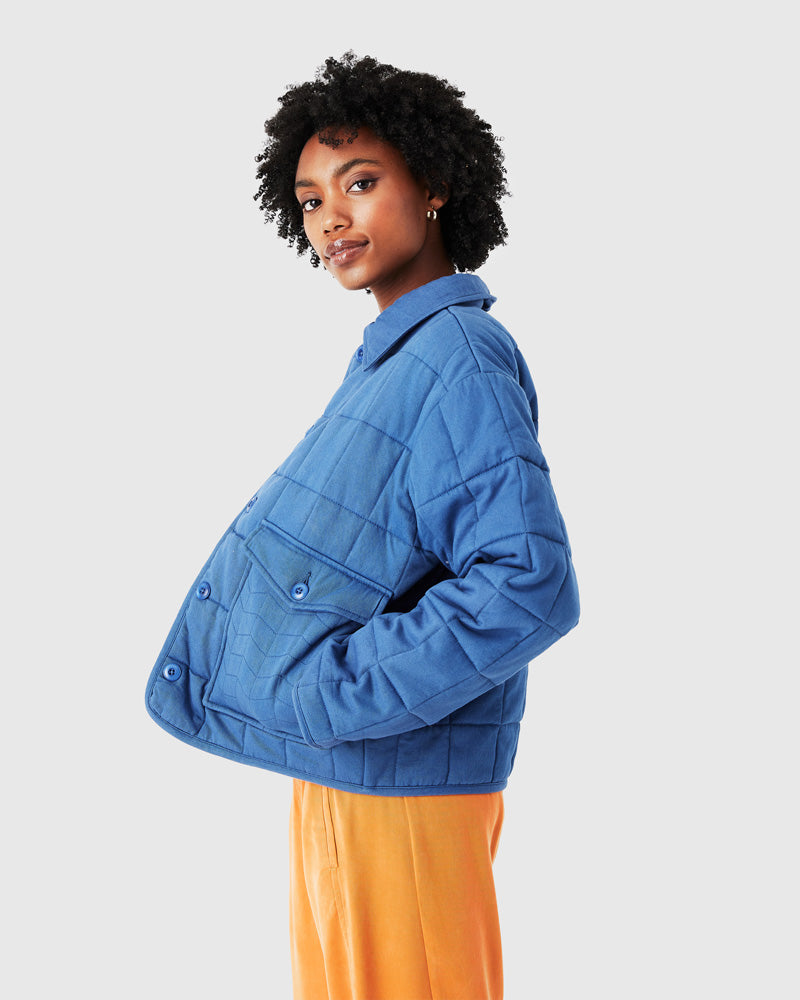 Organic Cotton Puffer Jacket by United By Blue