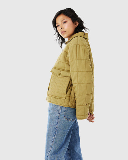 Organic Cotton Puffer Jacket by United By Blue