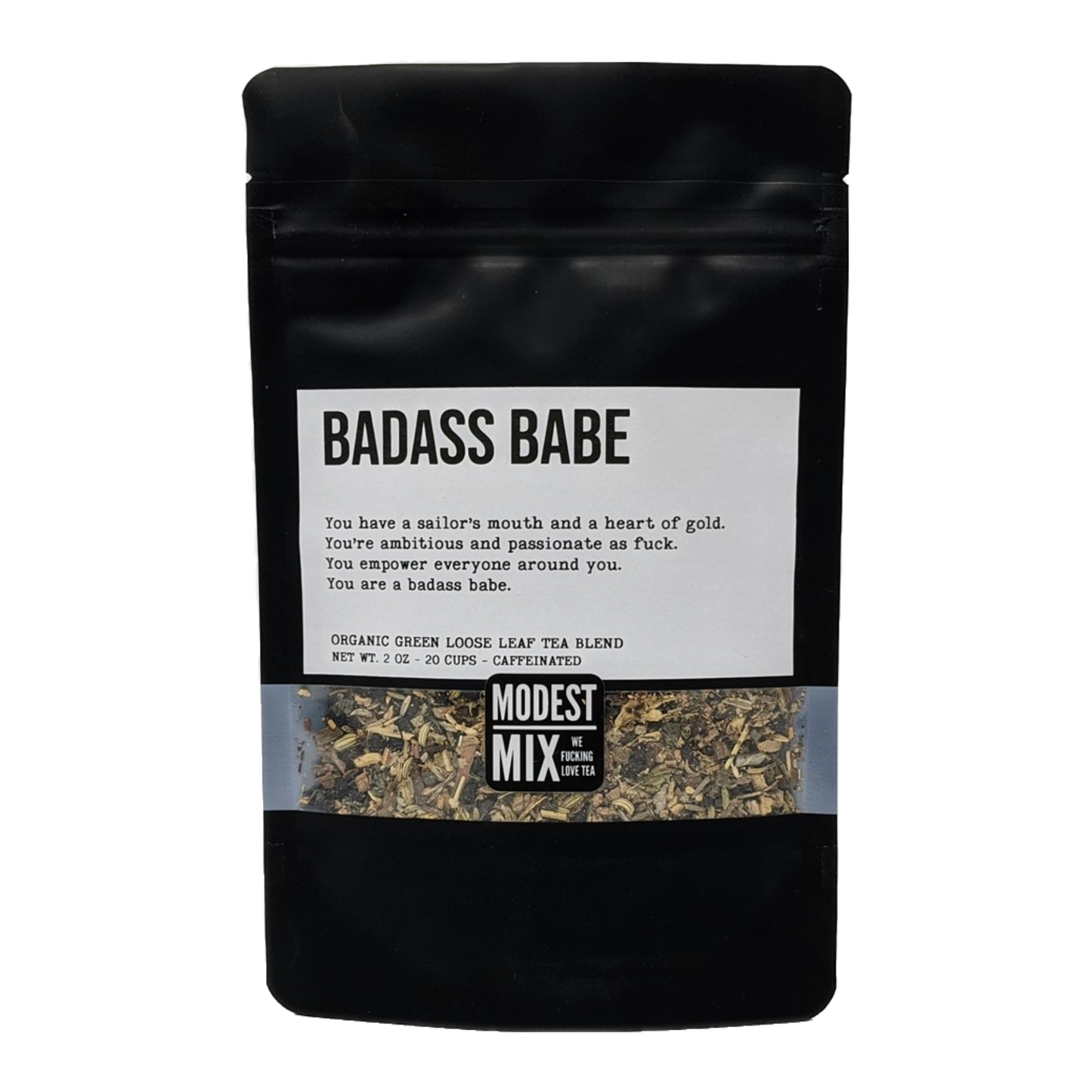 Badass Babe - Earthy, smooth & spiced green tea blend