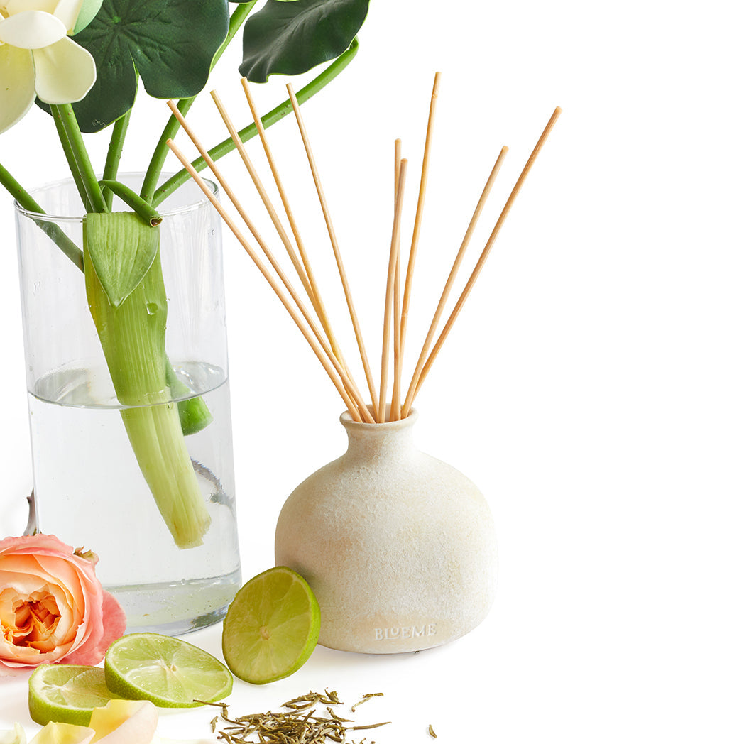 Balance - Ceramic Refillable Diffuser - White Lotus & Tea