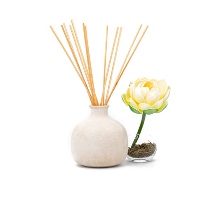 Balance - Ceramic Refillable Diffuser - White Lotus & Tea