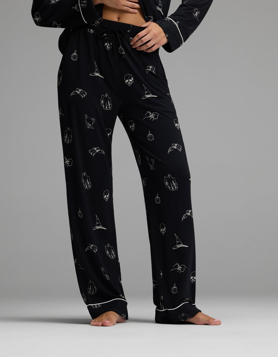 Women's Bamboo Stretch-Knit Long Sleeve Pajama Set