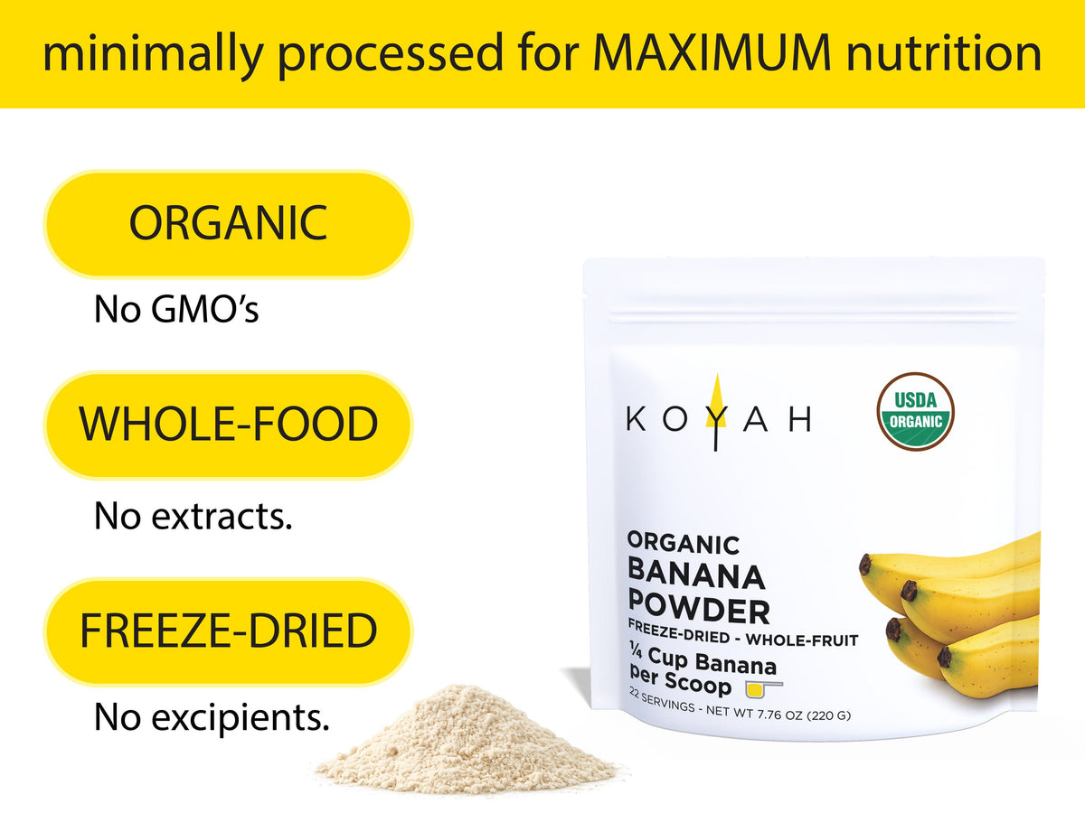 Organic Banana Powder