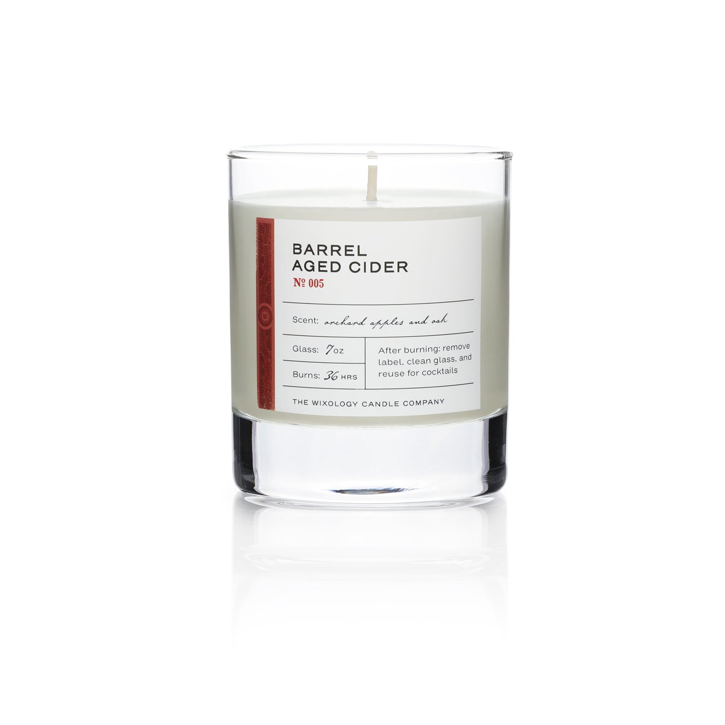 Barrel Aged Cider Candle (7 oz. glass)