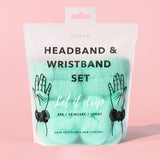 Let it Drip (Headband + Wristbands)