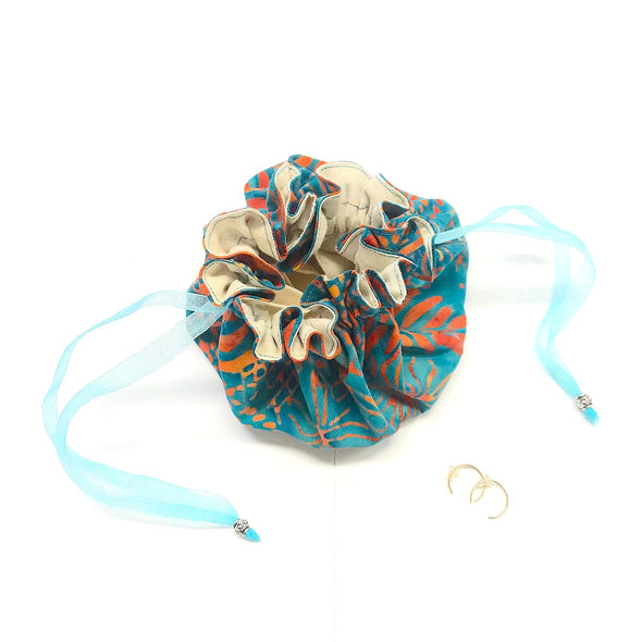 Batik Jewelry Bag by Made for Freedom