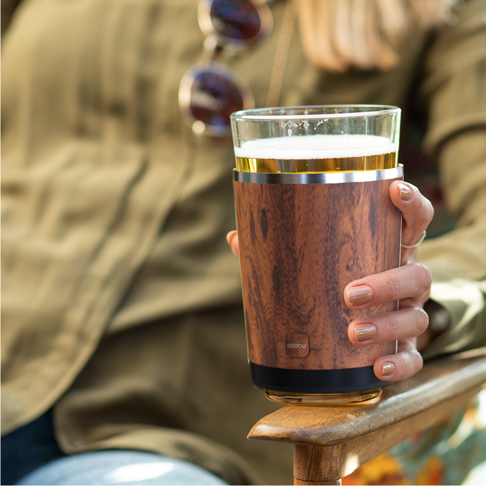 Wood Insulated Beer Sleeve by ASOBU®