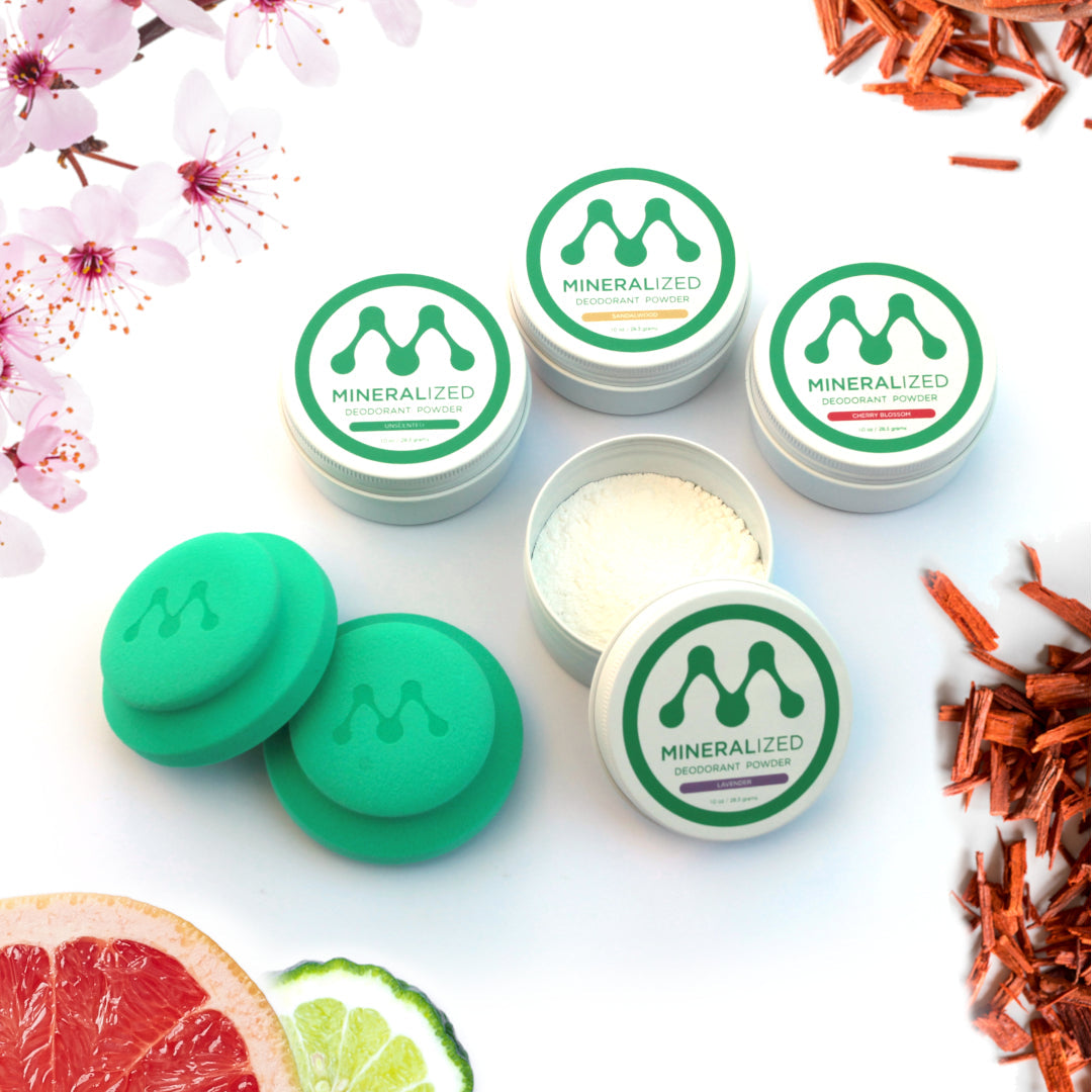 Bundle: Most Popular Samples by Mineralized Deodorant