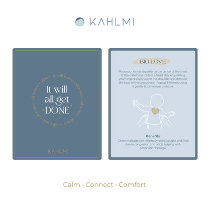 Baby Massage Cards by Kahlmi