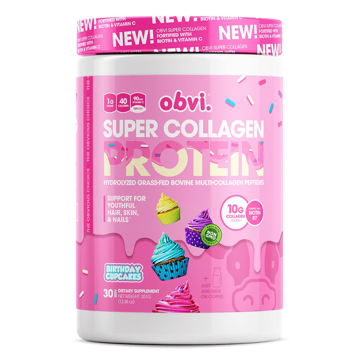 Super Collagen Protein Powder by Obvi