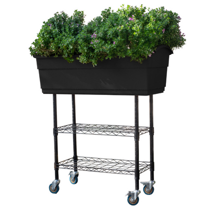 Elevated Mobile Planter by Watex