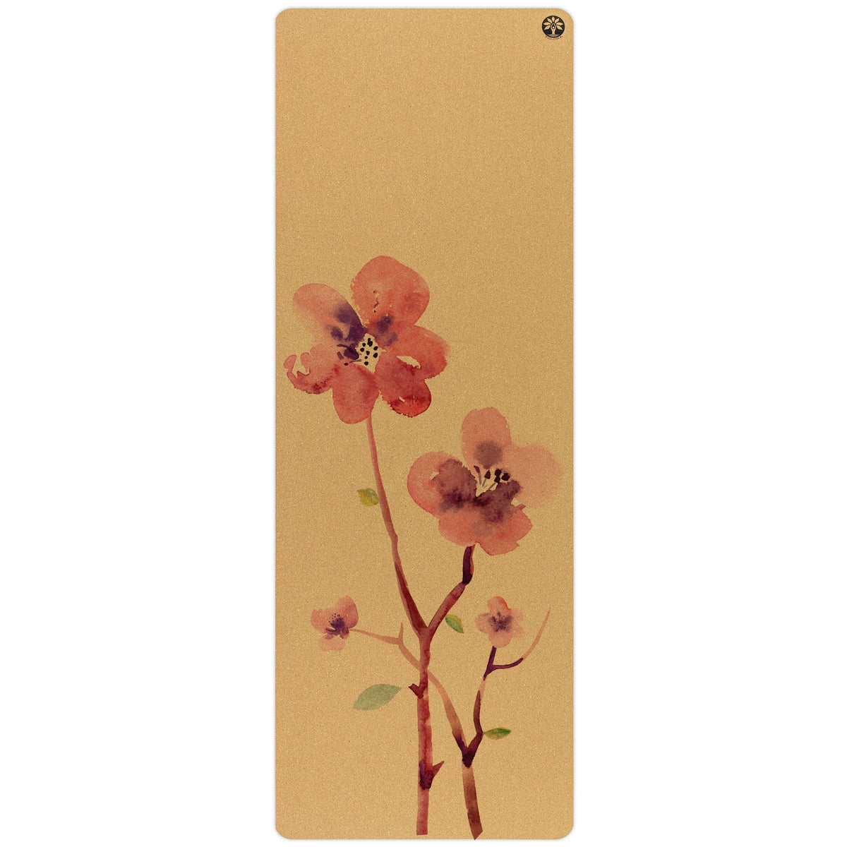 Blossom Aura Cork Yoga Mat