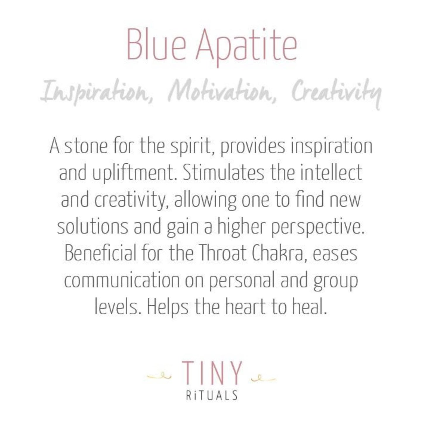 Apatite Energy Bracelet by Tiny Rituals