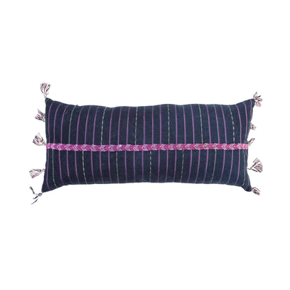 Oversized Guatemalan Lumbar Pillow by Upavim Crafts