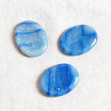 Blue Aventurine Worry Stone by Tiny Rituals