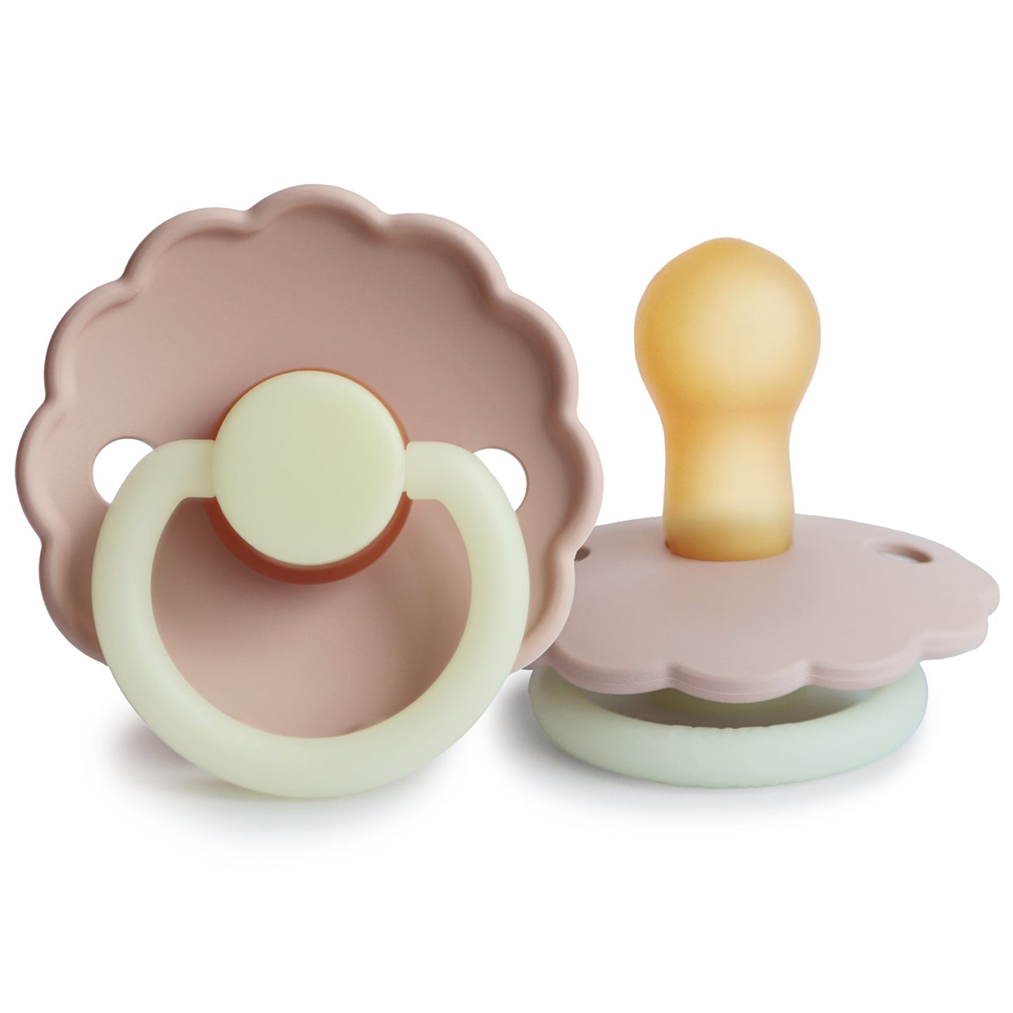 FRIGG Daisy Natural Rubber Pacifier 2-Pack | Limited Edition