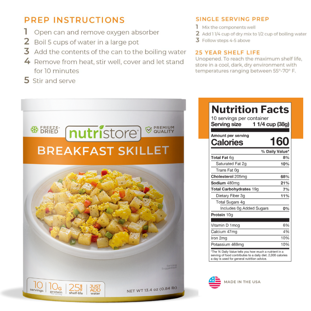 Premium Meals Variety Bundle by Nutristore