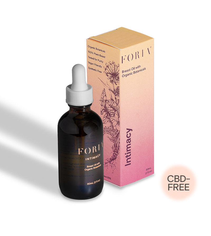 Intimacy Breast Oil with Organic Botanicals