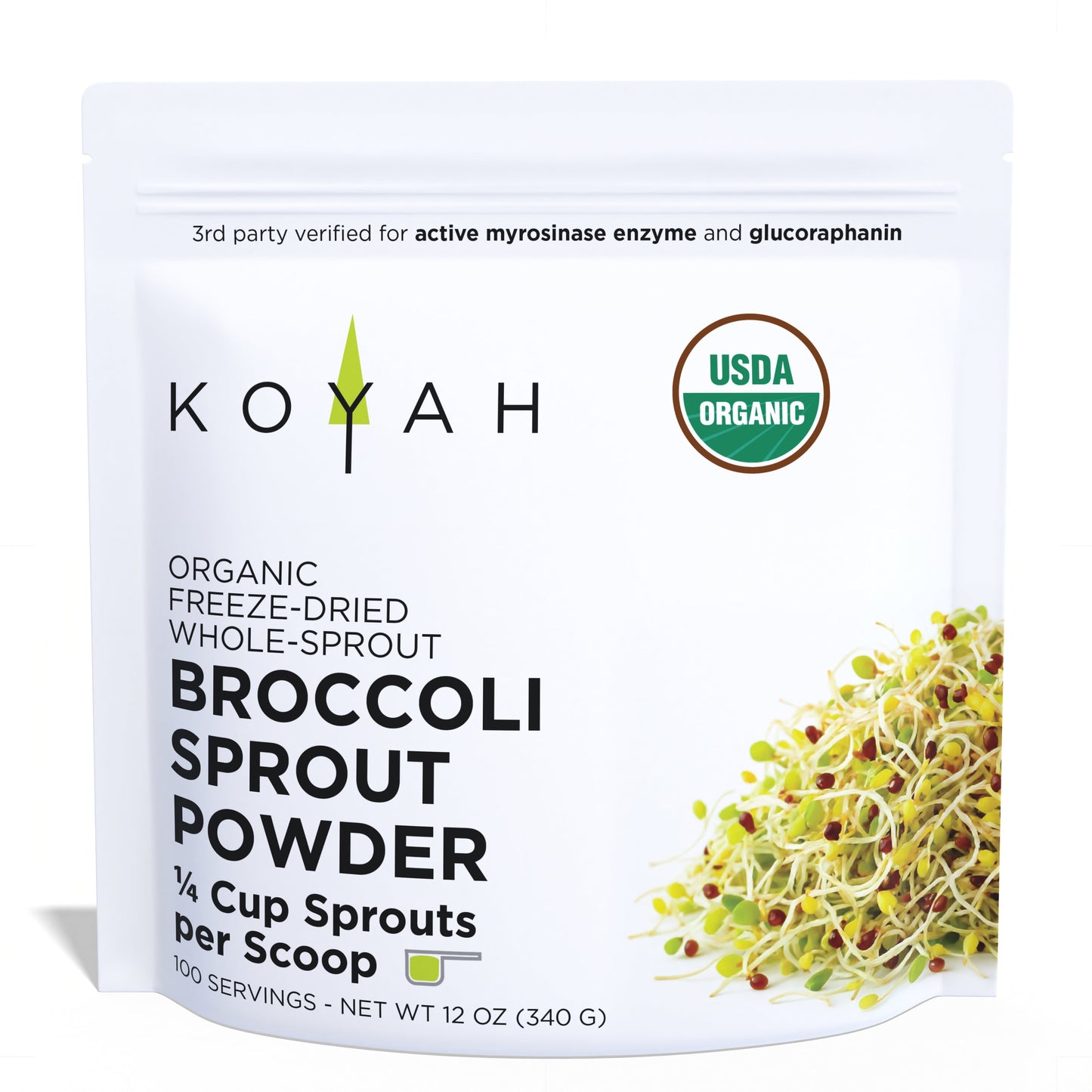 Organic Broccoli Sprout Powder