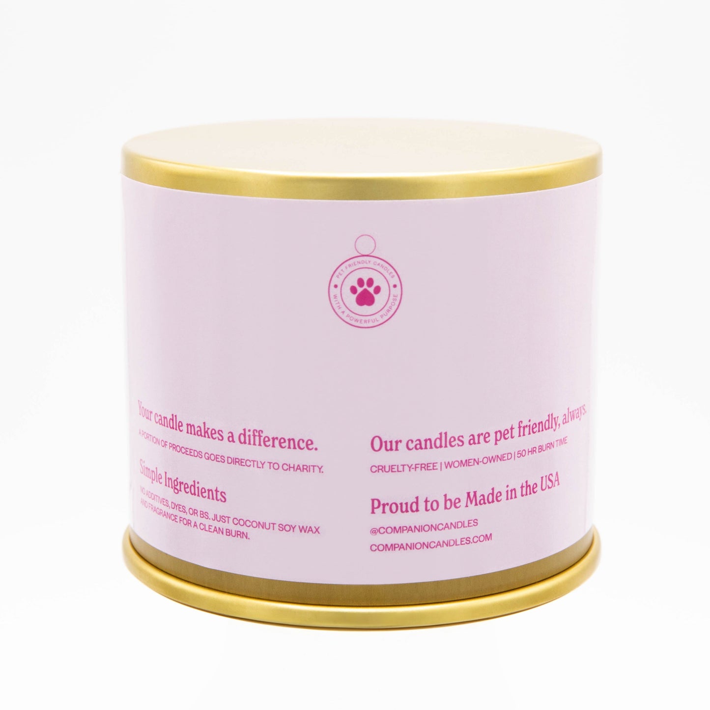 Anywhere with You // Grapefruit & Vanilla by Companion Candles