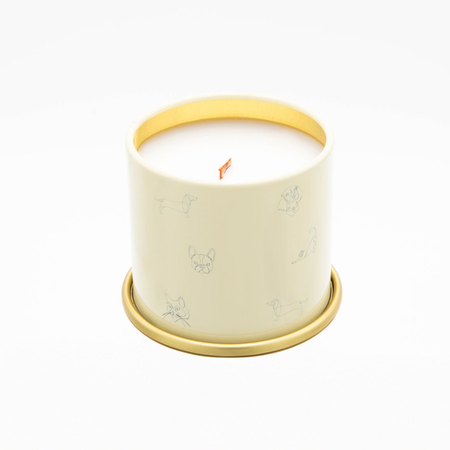 I Love You, I Love You! // Sandalwood & Amber by Companion Candles