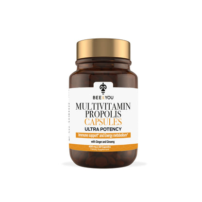 Propolis + Multivitamin+Ginger+Ginseng Capsules Ultra Potency