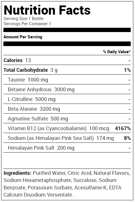 Get Raw Nutrition CBUM Essential Pump RTD