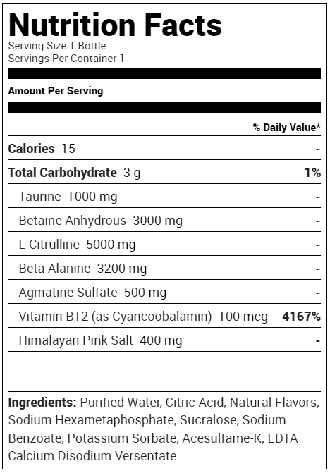 Get Raw Nutrition CBUM Essential Pump RTD