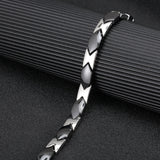 Ceramic and Stainless Steel Energy 4-in-1. Black & Silver Color. Model CEB006S