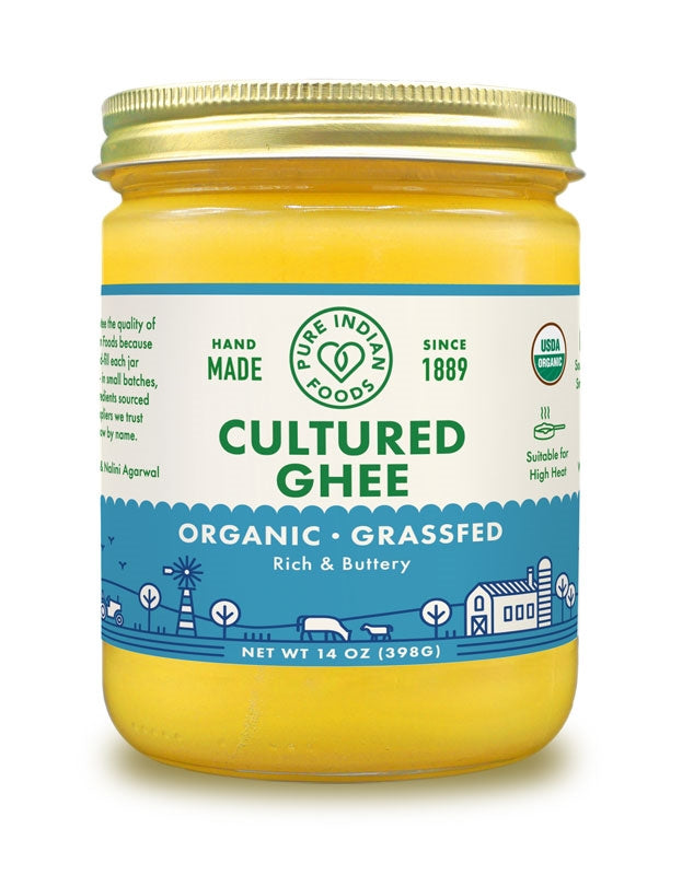 Cultured Ghee, Grassfed & Certified Organic