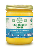 Cultured Ghee, Grassfed & Certified Organic