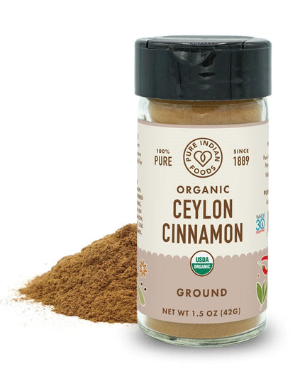 Cinnamon (Ceylon True), Certified Organic