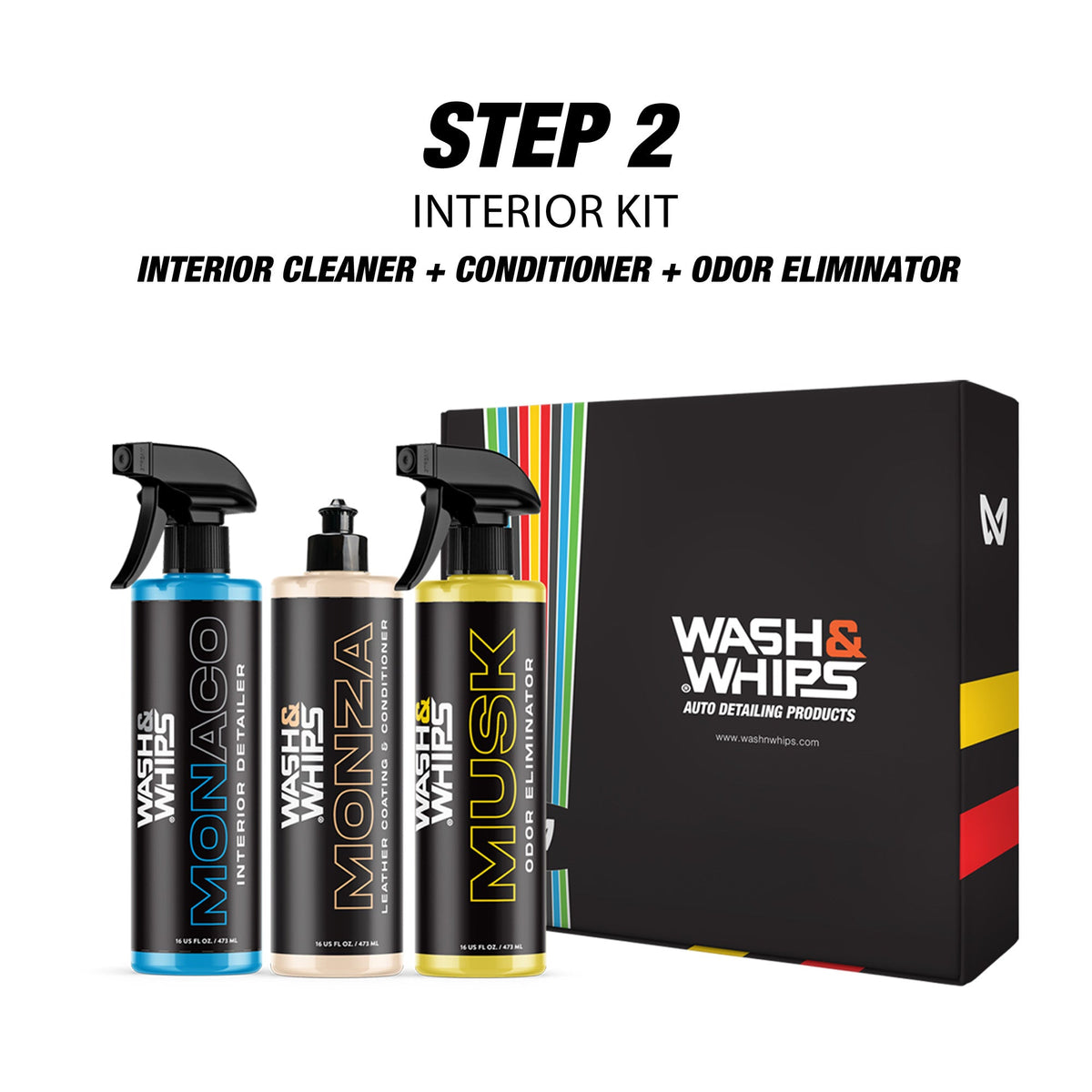 CLEAN - Interior Car Wash Kit (Step 2)