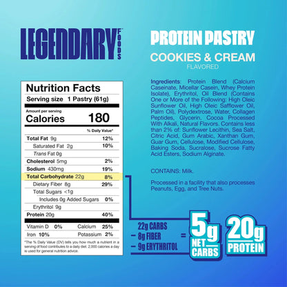 Legendary Foods Tasty Protein Pastry