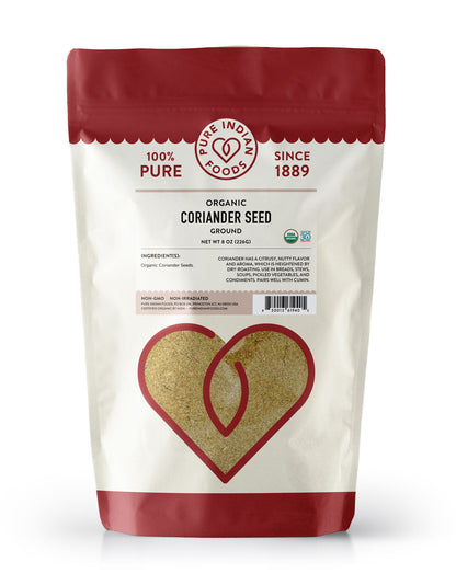 Coriander Seed, Certified Organic