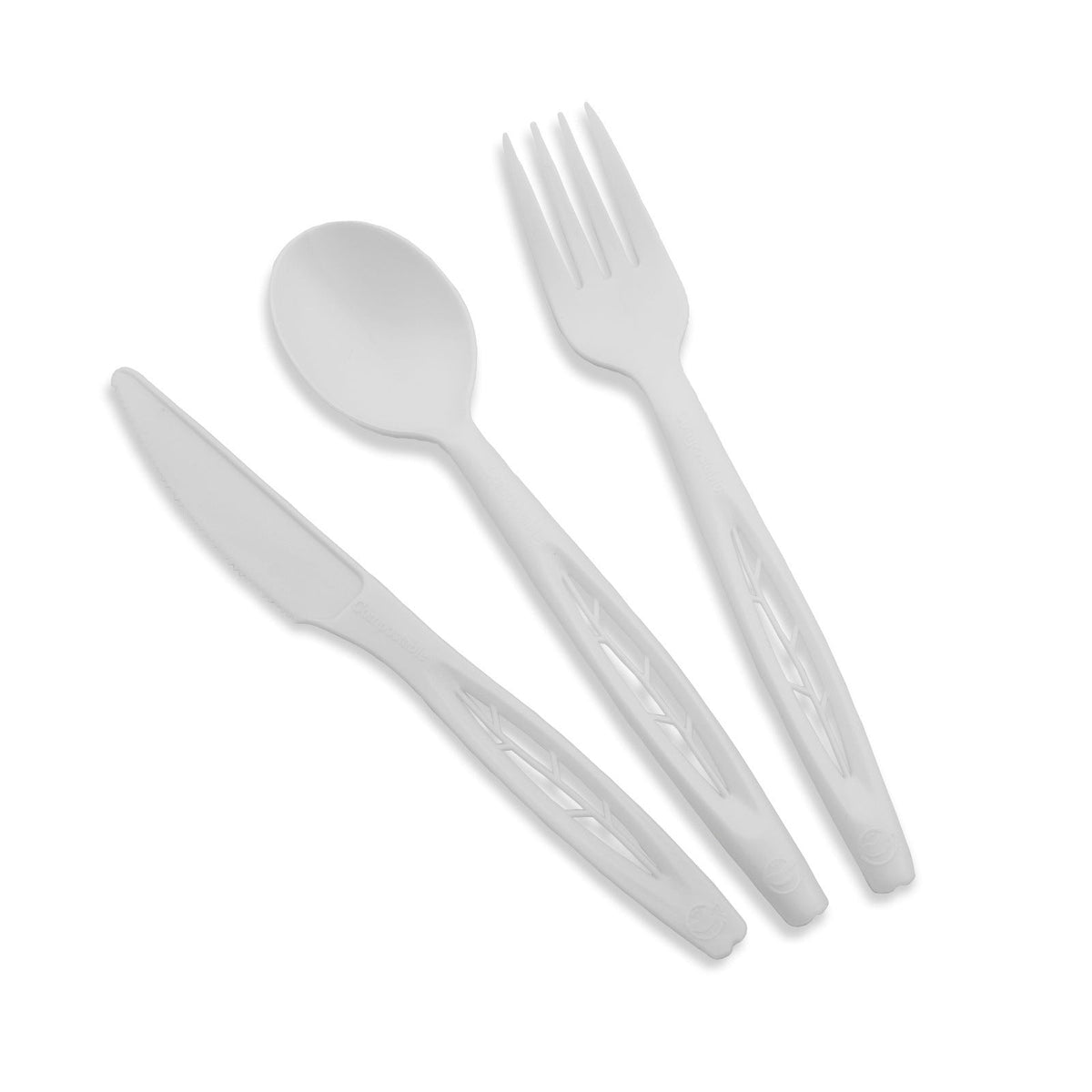 6.5" Heavy Duty Cutlery, Knife, White, 1000-Count Case