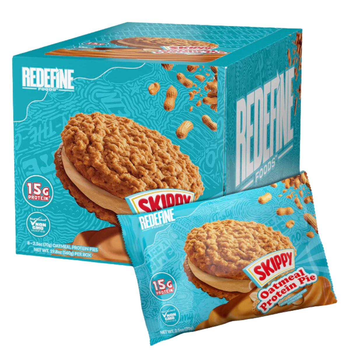 Redefine x Skippy® Oatmeal Protein Pie