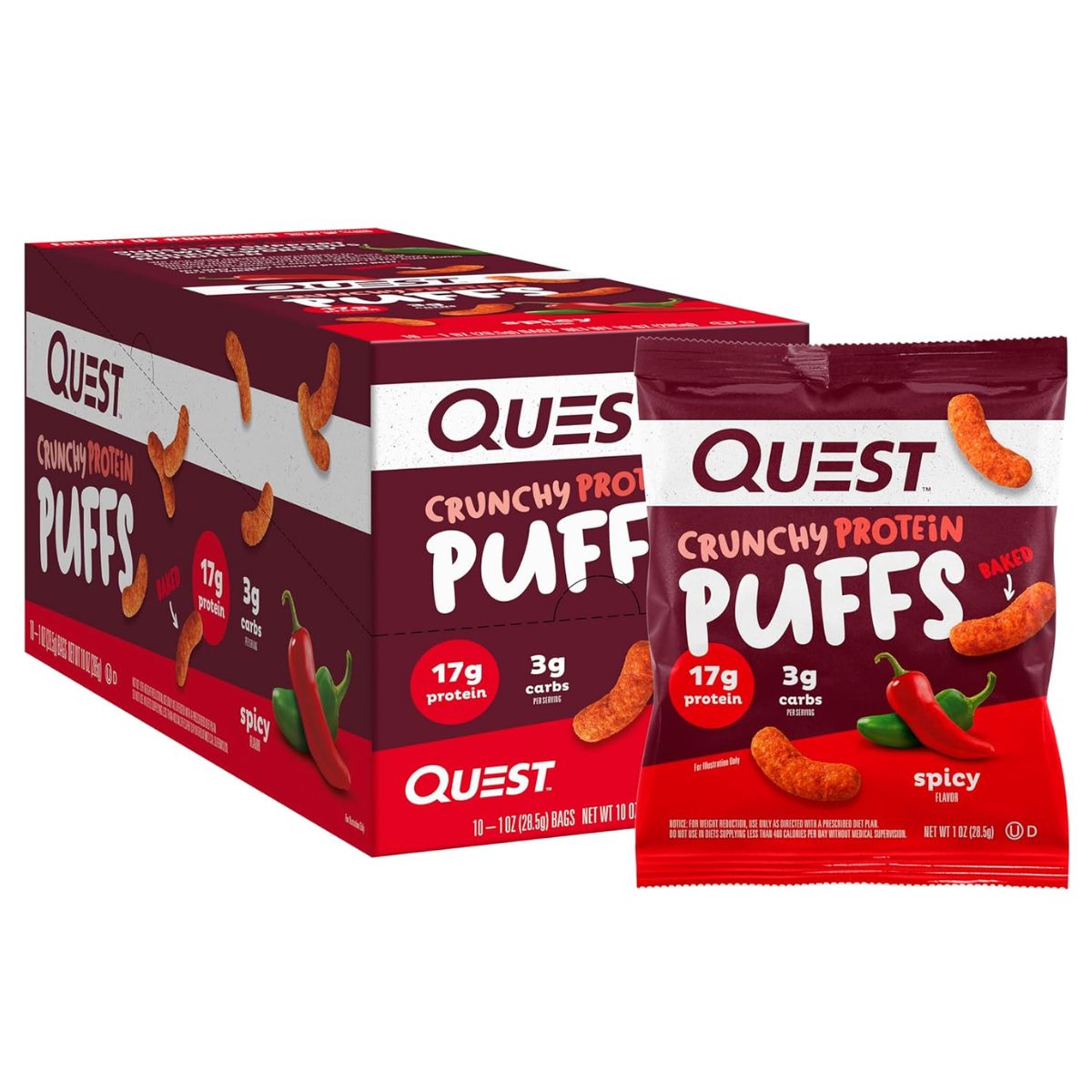 Quest Crunchy Protein Puffs