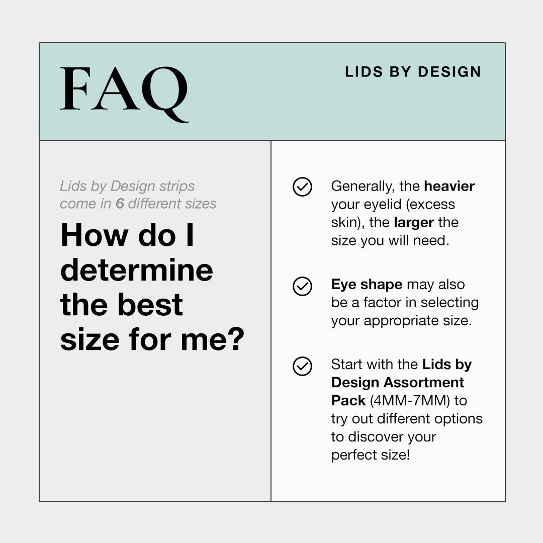 Lids By Design Cosmetic Eyelid Strips