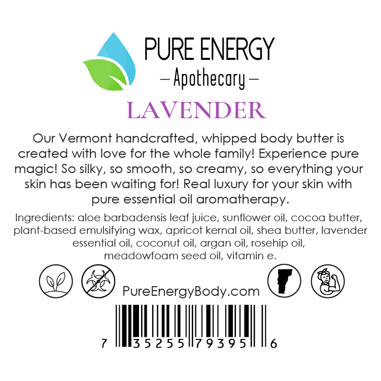 Whipped Butter (Lavender) by Pure Energy Apothecary