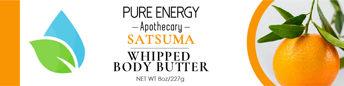 Whipped Butter 8 oz (Satsuma) by Pure Energy Apothecary