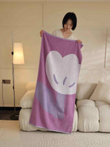 Cute Whimsical Floral Bath Towel - Soft, Absorbent, 100% Staple Cotton
