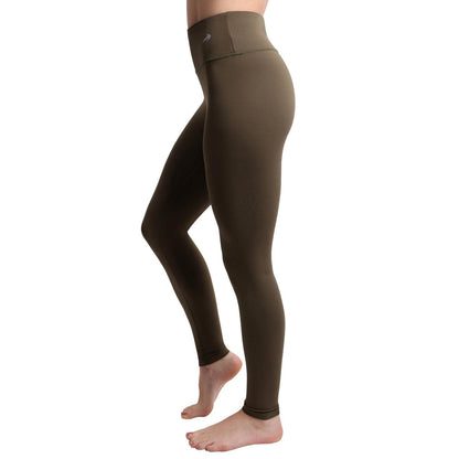 Women's Compression Leggings - Olive