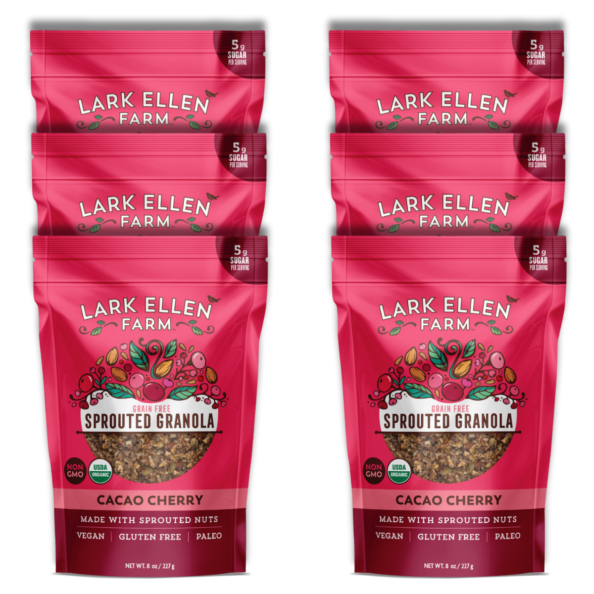 Cacao Cherry Sprouted Granola