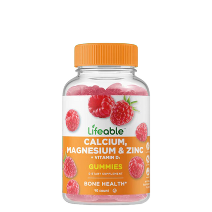 Calcium Magnesium Zinc with Vitamin D Gummies