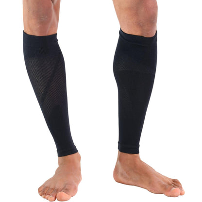 Compression Calf Sleeves (30-40mmHg) - Black